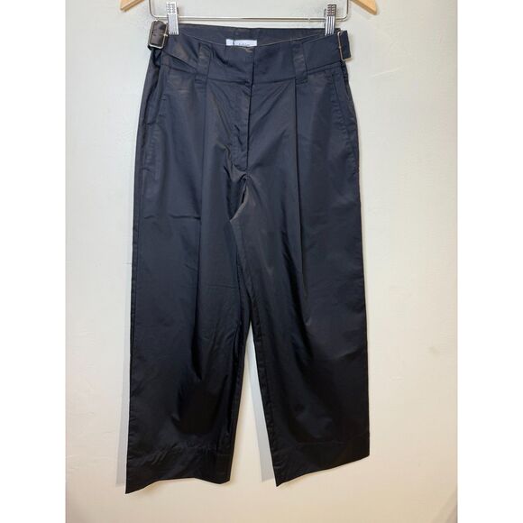 Rodebjer Women's 2400098 Size XS Black Tanderfit Cotton Cropped Pants NWT - Picture 3 of 8